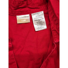 Load image into Gallery viewer, No Boundaries Red, Button Up Shirt Size Mediun Juniors Stretch