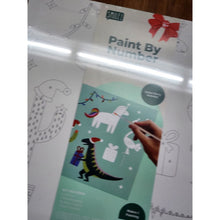 Load image into Gallery viewer, Smile! Paint By Number Craft Kit with Paints, Brushes, Palette &amp; Canvas