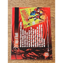Load image into Gallery viewer, VULTURE 95 FLAIR MARVEL ANNUAL #64 MARVEL COMICS TRADING CARD WINGS OF DEATH