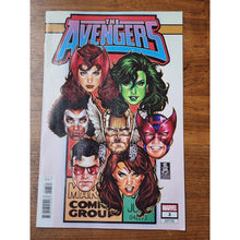 Load image into Gallery viewer, Avengers #3 (Marvel, 2023) Cover B Corner Box Variant, Mark Brooks VG/F