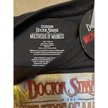 Load image into Gallery viewer, Doctor Strange "MULTIVERSE OF MADNESS", Movie scene on Comic Art, Medium T Shirt