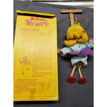 Load image into Gallery viewer, VINTAGE &amp; ORIGINAL PELHAM PUPPETS - Dancing Girl - VG, Tangled String