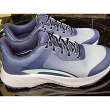 Load image into Gallery viewer, ATHLETIC WORKS WOMENS ATHLETIC SNEAKERS SHOES JOGGING SIZE 6 BLUE LACE UP NEW