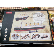 Load image into Gallery viewer, CubicFun 3D Puzzle Adults RMS Titanic Ship Toy Model Kit 266 Pcs Building Gift