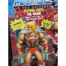 Load image into Gallery viewer, "FLYING FISTS" HE-MAN- Heroic Leader with Fist Swinging Action! MOTU Retro Play