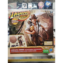 Load image into Gallery viewer, INDIANA JONES Figure Adventure Backpack "Worlds Of Adventure" Disney Hasbro