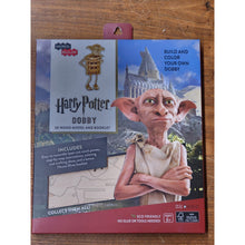 Load image into Gallery viewer, NEW Harry Potter Book and Model Dobby Incredi-builds 3D Wood HG3
