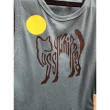 Load image into Gallery viewer, NO BOUNDARIES WOMENS’S GREEN "PUSSYWHIPPED" SCAREDY CAT TANK LARGE (12-14)