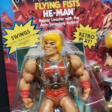 Load image into Gallery viewer, "FLYING FISTS" HE-MAN- Heroic Leader with Fist Swinging Action! MOTU Retro Play