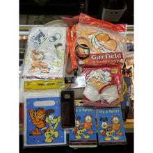 Load image into Gallery viewer, Cat Lover Lot -2 Wristbands, Lanyard &amp; New VTG 1978 Garfield Part Supplies!