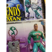 Load image into Gallery viewer, 1995 Kenner Legends Of Batman THE RIDDLER 5" w/ Launcher Action Figure Sealed