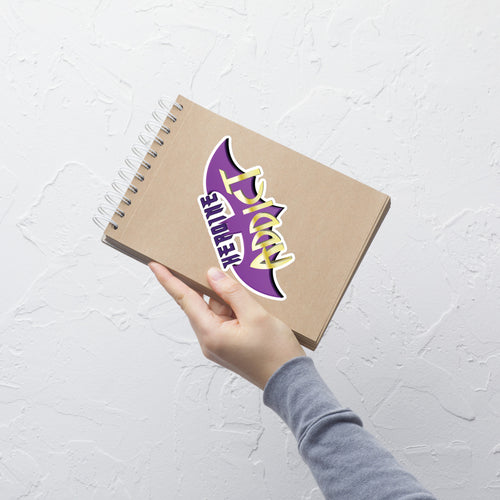 Heroine Addict (BATGIRL inspired Design) Bubble-free stickers