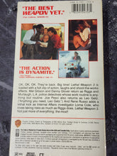 Load image into Gallery viewer, Lethal Weapon 3 VHS (1992) back cover
