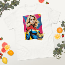 Load image into Gallery viewer, Mock Movie Poster, Heroine Addict (CAPTAIN MARVEL inspired Design) Short-Sleeve Unisex T-Shirt