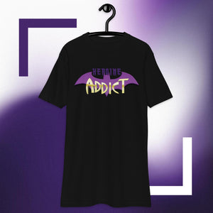 Heroine Addict (BATGIRL inspired Design) Premium Heavyweight T Shirt