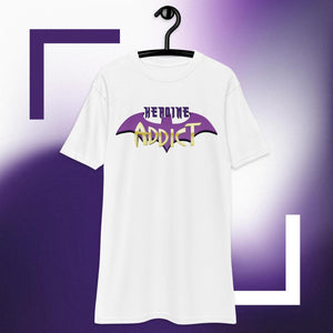 Heroine Addict (BATGIRL inspired Design) Premium Heavyweight T Shirt