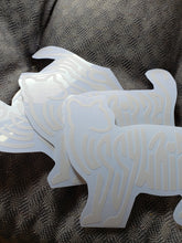 Load image into Gallery viewer, &quot;PussyWhipped&quot; Kitten Logo, Removable 4.5&quot; x 3.5&quot; Vinyl Decal (Window Sticker)