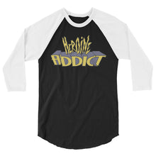 Load image into Gallery viewer, Heroine Addict (ALL NEW WOLVERINE inspired Design) 3/4 Sleeve Raglan Shirt