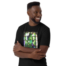 Load image into Gallery viewer, Stained Glass, Heroine Addict (SHE HULK inspired Design) Short-Sleeve Unisex T-Shirt