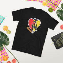 Load image into Gallery viewer, Hero in Heart, Heroine Addict (SPIDER-WOMAN inspired Design) Short-Sleeve Unisex T-Shirt