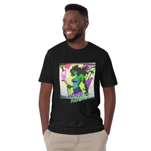 "I Heart" Graffiti Profile, Heroine Addict (SHE HULK inspired Design) Short-Sleeve Unisex T-Shirt