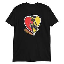 Load image into Gallery viewer, Hero in Heart, Heroine Addict (SPIDER-WOMAN inspired Design) Short-Sleeve Unisex T-Shirt