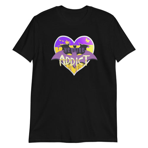 Heart Sticker, Heroine Addict (BATGIRL inspired Design) Short-Sleeve Unisex T-Shirt