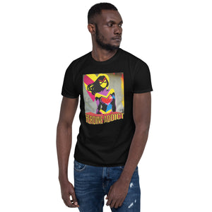 Graffiti Style, Heroine Addict (SPIDER-WOMAN inspired Design) Short-Sleeve Unisex T-Shirt