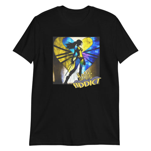 Silhoutte, Heroine Addict (X-23, ALL NEW WOLVERINE inspired Design) Short-Sleeve Unisex T-Shirt