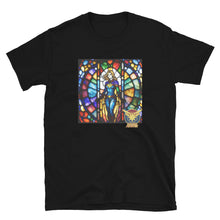 Load image into Gallery viewer, Stained Glass, Heroine Addict (CAPTAIN MARVEL inspired Design) Short-Sleeve Unisex T-Shirt