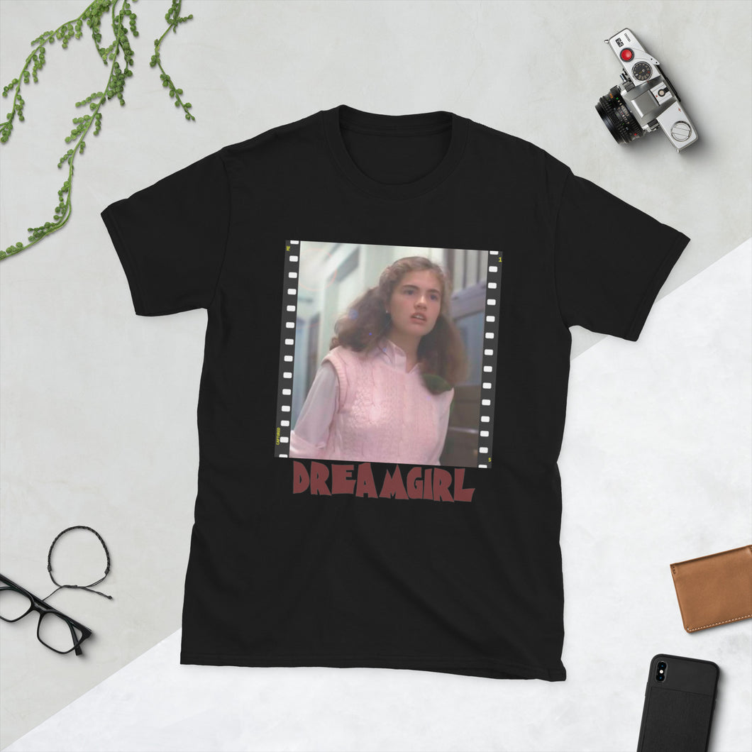 Nancy Thompson is My DREAMGIRL, Film Strip Photo (A NIGHTMARE ON ELM ST inspired Design) Short-Sleeve Unisex T-Shirt