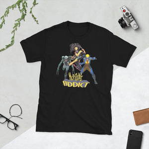 Heroine Addict, "Nice Outfits" (ALL NEW WOLVERINE inspired Design) Short-Sleeve Unisex T-Shirt