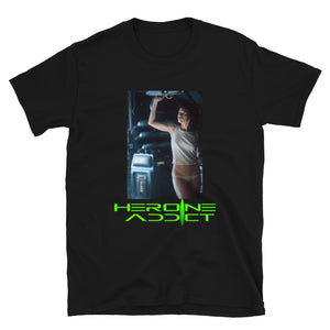 Heroine Addict, Ellen Ripley Escape Pod Photo (ALIEN inspired design) Short-Sleeve Unisex T-Shirt