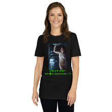 Load image into Gallery viewer, Ellen Ripley is OUT OF THIS WORLD, Escape Pod Photo (ALIEN inspired design) Short-Sleeve Shirt