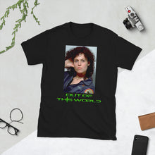 Load image into Gallery viewer, Ellen Ripley is OUT OF THIS WORLD, Headshot Photo (ALIEN inspired design) Short-Sleeve Unisex T-Shirt