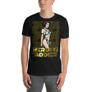 Mosaic Profile, Heroine Addict (STAR WARS, LEIA inspired Design) Short-Sleeve Unisex T-Shirt