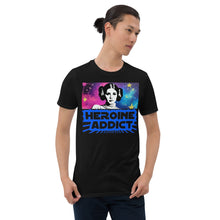 Load image into Gallery viewer, Sticker Art, Heroine Addict (STAR WARS, LEIA inspired Design) Short-Sleeve Unisex T-Shirt