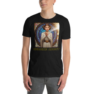 "My Angel" Heroine Addict (STAR WARS, LEIA inspired Design) Short-Sleeve Unisex T-Shirt