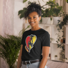 Load image into Gallery viewer, Hero in Heart, Heroine Addict (SPIDER-WOMAN inspired Design) Short-Sleeve Unisex T-Shirt