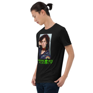 Ellen Ripley, Heroine Addict, Headshot Photo (ALIEN inspired Design) Short-Sleeve Unisex T-Shirt