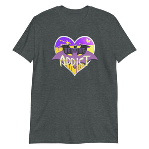 Heart Sticker, Heroine Addict (BATGIRL inspired Design) Short-Sleeve Unisex T-Shirt