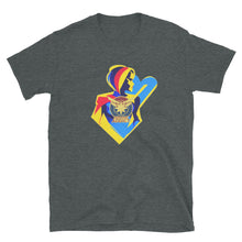 Load image into Gallery viewer, Silhoutte Sticker, Heroine Addict (CAPTAIN MARVEL inspired Design) Short-Sleeve Unisex T-Shirt