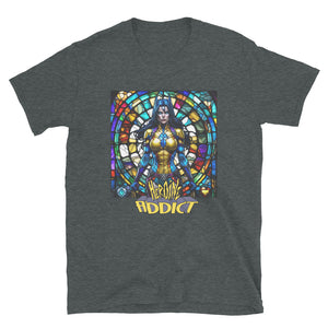 Stained Glass, Heroine Addict (ALL NEW WOLVERINE inspired Design) Short-Sleeve Unisex T-Shirt