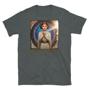 "My Angel" Heroine Addict (STAR WARS, LEIA inspired Design) Short-Sleeve Unisex T-Shirt