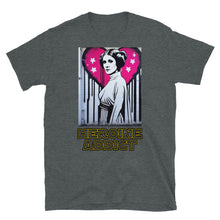 Load image into Gallery viewer, Graffiti Profile, Heroine Addict (STAR WARS, LEIA inspired Design) Short-Sleeve Unisex T-Shirt