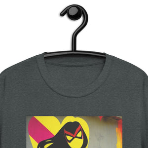 Graffiti Style, Heroine Addict (SPIDER-WOMAN inspired Design) Short-Sleeve Unisex T-Shirt