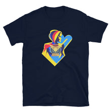 Load image into Gallery viewer, Silhoutte Sticker, Heroine Addict (CAPTAIN MARVEL inspired Design) Short-Sleeve Unisex T-Shirt