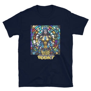 Stained Glass, Heroine Addict (ALL NEW WOLVERINE inspired Design) Short-Sleeve Unisex T-Shirt