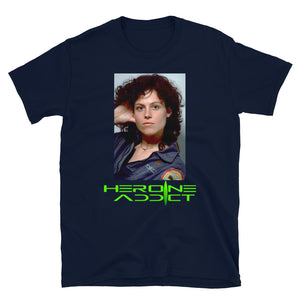 Ellen Ripley, Heroine Addict, Headshot Photo (ALIEN inspired Design) Short-Sleeve Unisex T-Shirt