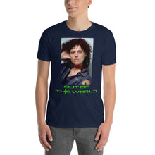 Load image into Gallery viewer, Ellen Ripley is OUT OF THIS WORLD, Headshot Photo (ALIEN inspired design) Short-Sleeve Unisex T-Shirt